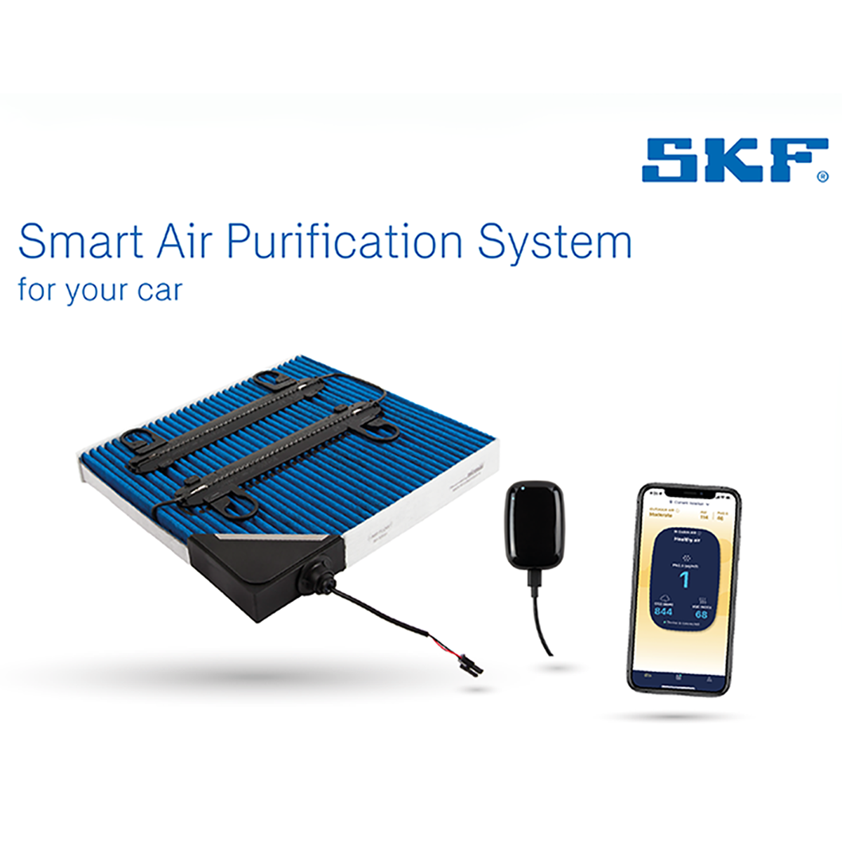SKF brings advanced in-cabin air purification to automotive aftermarket
